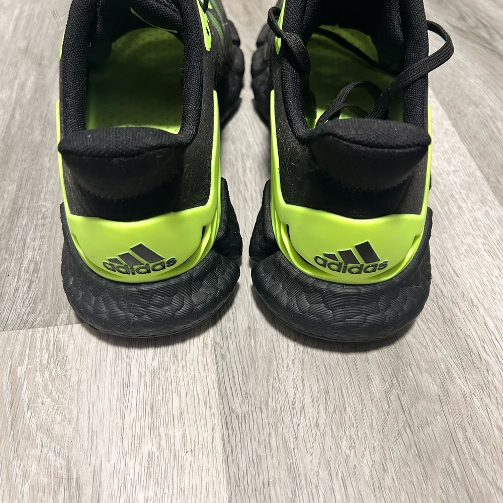 Adidas Climacool Black and Green Sneakers - Picture 3 of 4